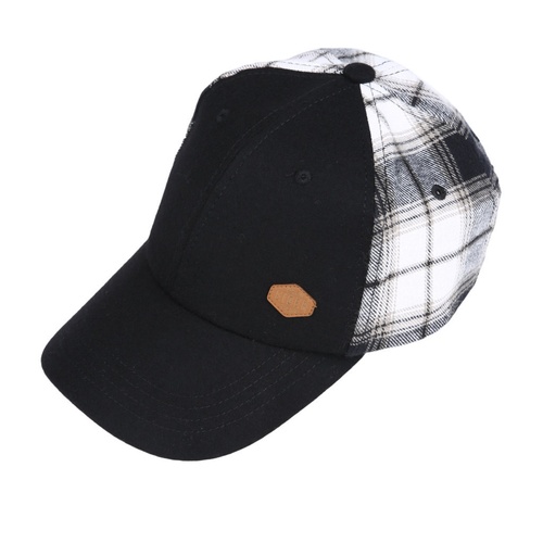 T.LS.BASEBALL CAPS TARTAN